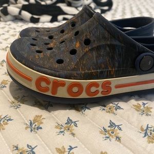 Kids multicolored Crocs size 13